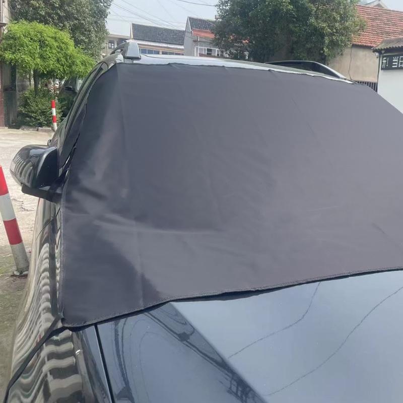 Quick Installation Car Windshield Cover Constructed from Heavy Duty 600D Oxford Material Offering Weather Defense