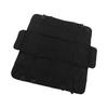 Back Seat Extender Foldable Dog Car Seat Cover Waterproof Black Pet Bridge Platform