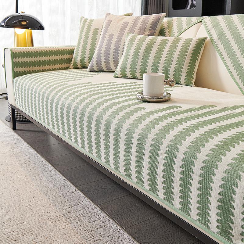 New Chenille Sofa Cushion Universal In All Seasons, High-End Seat Cushion Cover, Non-Slip Sofa Cover Cross-Border