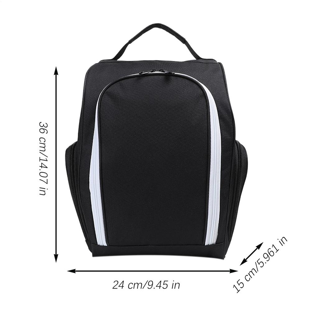 Golf Shoe Storage Bag Handled Golf Sport Shoe Organizer Bag Women Men Outdoor Organization Pouch Waterproof Solution For Weekend