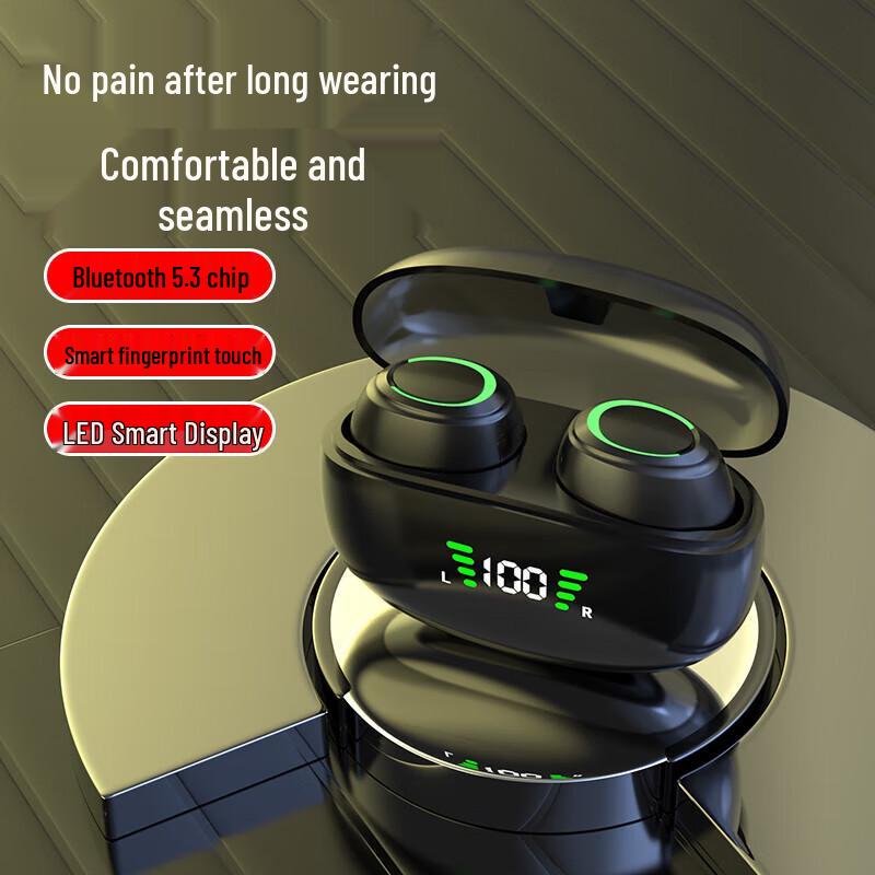 Mini Wireless Noise-Cancelling Earbuds