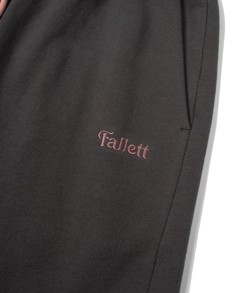 Palet Color Block Sweat Shorts Charcoal