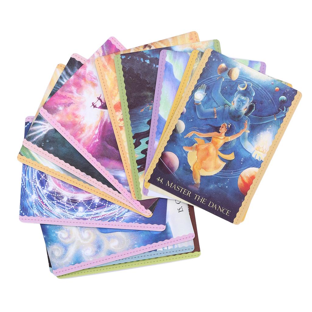 44 Decks Cosmic Dancer Oracle Tarot English Divination Forecasting Cards Entertainment Board Game