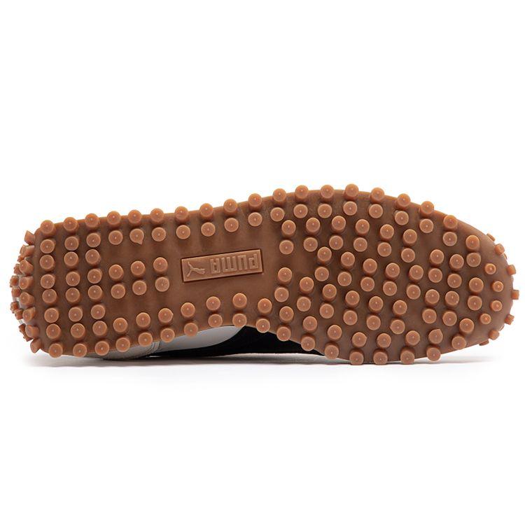 Puma Fast Rider Og Cn Fabric Round Toe Lace-Up Low-Top Lifestyle Sneakers Unisex Sneakers Off-White Black 387323-03