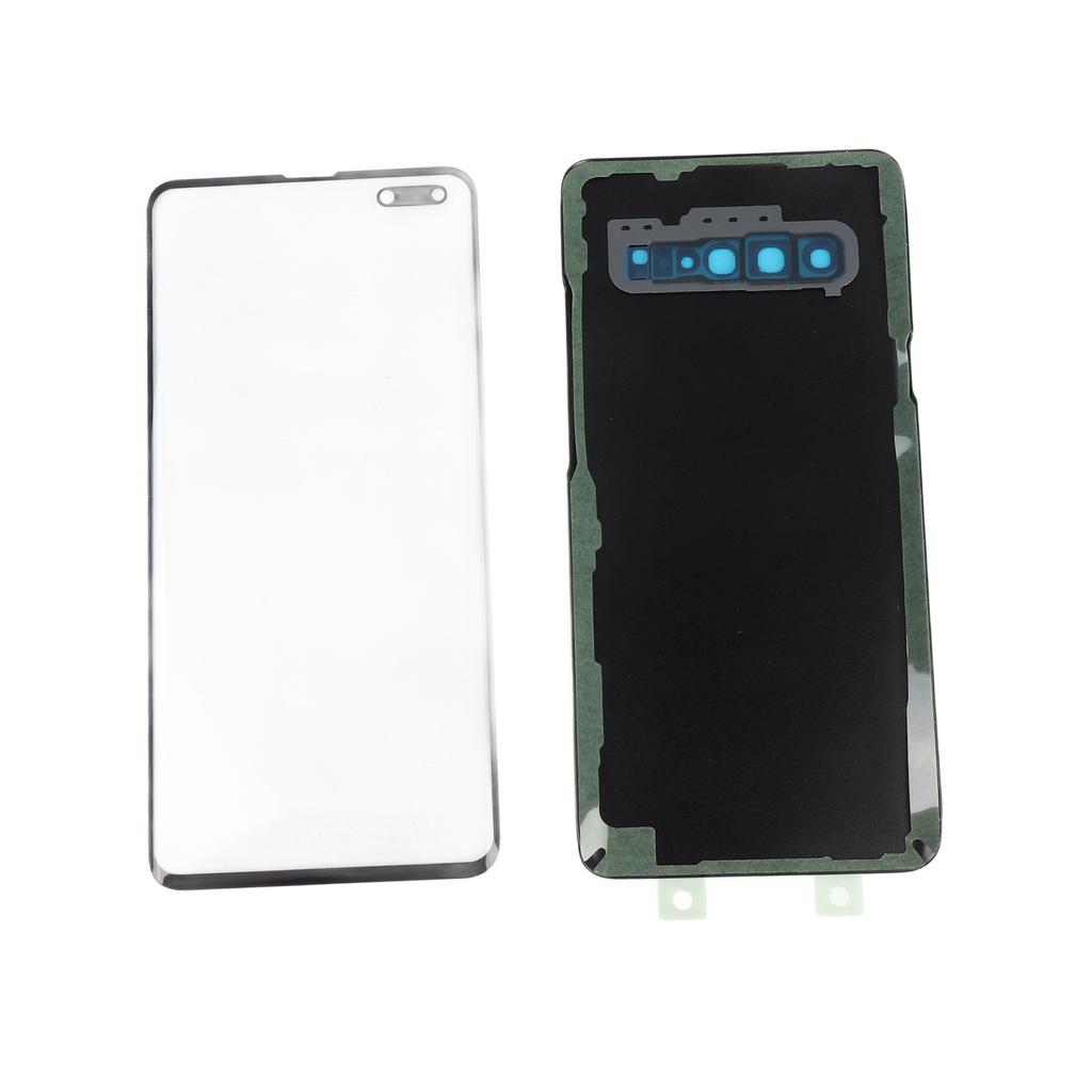 Back Glass Replacement and Front Outer Lens Glass Screen with Camera Lens Tape Parts Repair Tools for Galaxy S10 5G