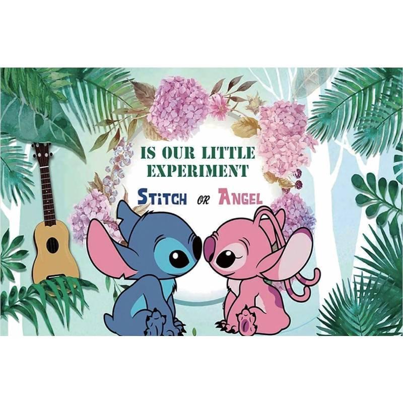 Lilo Stitch Birthday Photography Backdrop Capture Your Special Moments!