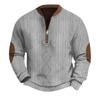 Lässiges Retro-Sweatshirt mit Farbverlauf für Herren