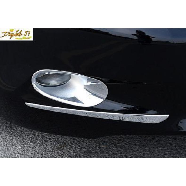 For Honda Accord 2008-2010 ABS Bright Chrome Front Fog Lamp Light Strip Trim