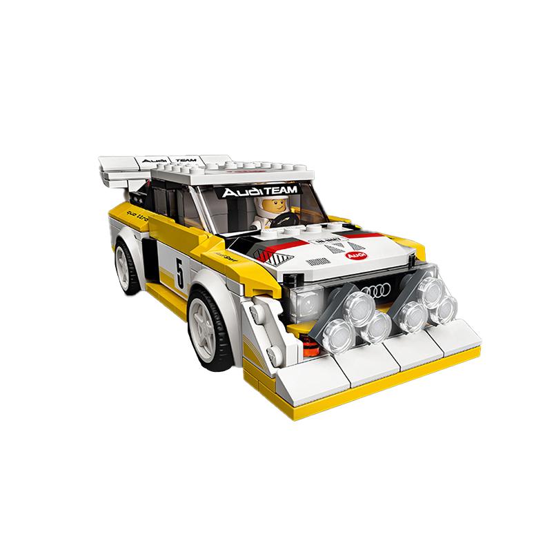 LEGO Speed Super Racing Collection 1985 Audie Sport Quattro S1 Building Blocks 250pcs 76897