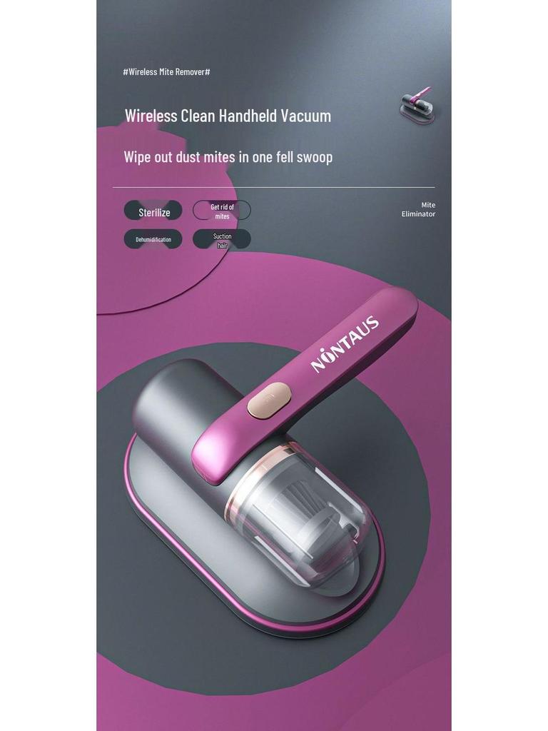 Wireless Handheld UV Mite Remover Vacuum Cleaner
