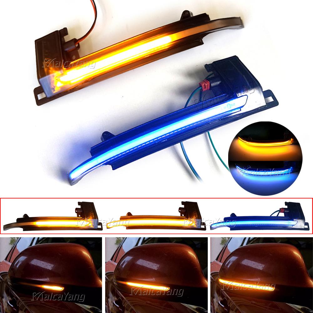 Dynamické sekvenčné smerové svetlo na spätnom zrkadle LED smerové svetlo pre A4 A5 B8 B8.5 A3 8P Q3 A6 C6 S4 S5 S6