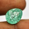 NATURAL Green Emerald CERTIFIED 13x10mm Pear Shape Loose Gemstone For Loved Ones