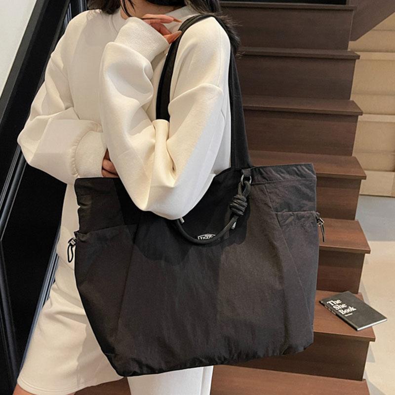 Casual Women's Bag Lightweight Nylon Large Capacity Tote Bag Women Shoulder Bags  Fashion Design Female Handbag