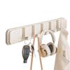 Heavy Duty Hats Clothes Storage Hook Foldable 5 Hooks Robe Coat Hangers  Bathroom Accessories