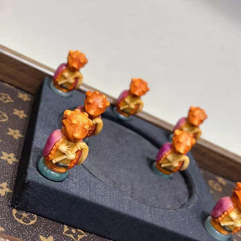 

Рога Генфу Пять Все Сяньхэ Набор DIY Аксессуары Ручная работа Плетеный вручную Веревочный браслет Поделки Подвеска из бусин Будды Аксессуары для браслета Huang Xian (Weasel)