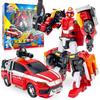 Two Mode Carbot Penta Storm X Transformation Robot To Car Action Figures Deformation Rescue Car Toy for Children Gift