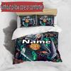 3pcs Duvet Cover Set (1*Duvet Cover + 2*Pillowcase, Without Core), Custom Name Final Fantasy Pattern Bedding Set, Home Bedroom Decor Gift