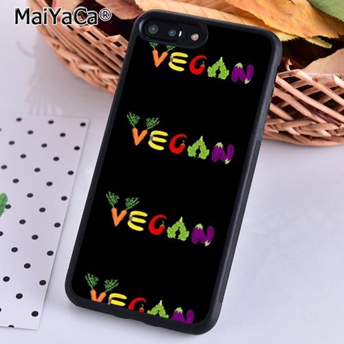 MaiYaCa Vegan Vegetables Veggies Phone Case For IPhone 18 17 Air 16 15 14  11 12 13 Pro MAX Plus coque Cover Shell