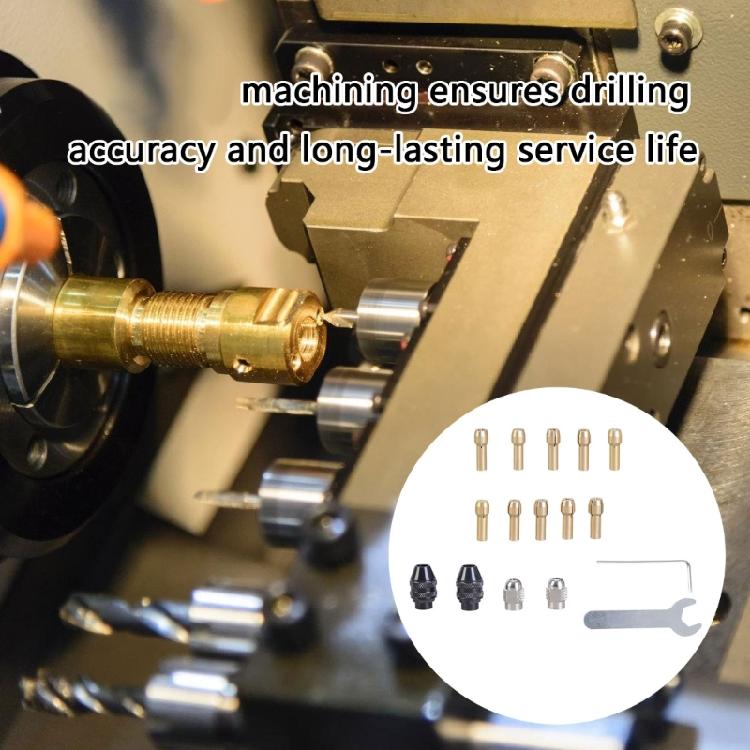 16pcs Versatile Drill Bit Chuck Set Engineered For Accuracy And Long Time Performances Across Various Drilling Tasks
