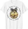 Happy New Year 2026 Gold Coquette Bow Disco Ball Countdown T-Shirt
