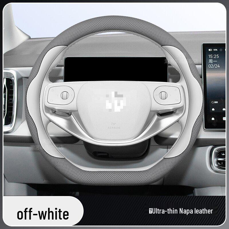 Vlastní potah volantu z pravé kůže pro modely Leapmotor B10/2026 v barvě Star Heng Purple