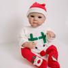 18'' 48cm Full Silicone Body Reborn Baby Doll Bettie Handmade Advanced Painting Skin Newborn Doll Real Looking Baby Toy Dolls for Kids Christmas Gifts