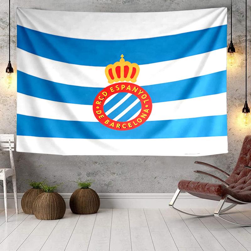 Espanyol Fc Stadium Tapestry, Unique Design Tapestry, Wall Decor for Bedroom,Livingroom, Playroom,Heartwarming Fan Holiday Gifts