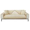 Light Luxury Simple Sofa Cushion, Universal Fabric For All Seasons, Non-Slip Modern Solid Wood High-End Luxury Cover Towel, Seat Cushion