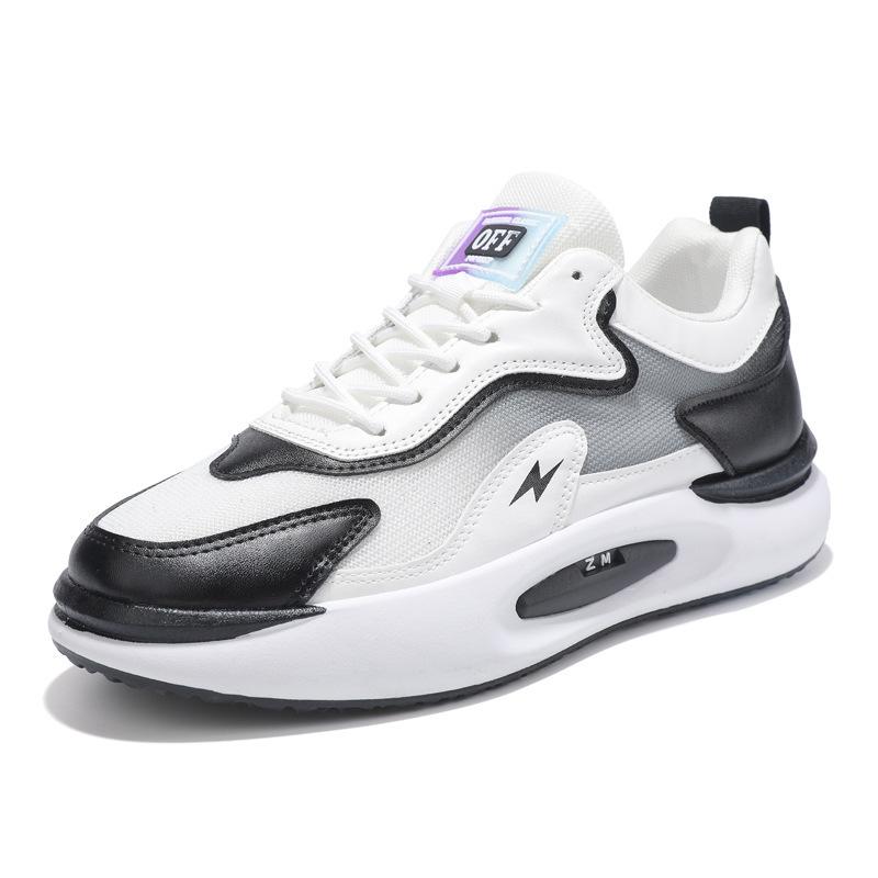 Men's shoes spring dad shoes platform breathable fly-woven shoes running shoes casual trendy brand sports trendy shoes