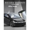 1/24 Cool Tesla Robotaxi Alloy Model, Cool Sound and Light, Exquisite Desktop Ornaments, The Best Collection for Car Model Enthusiasts