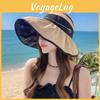 Summer Sun Protection Hat With Large Brim Breathable Polyester For Outdoor Casual Fashion