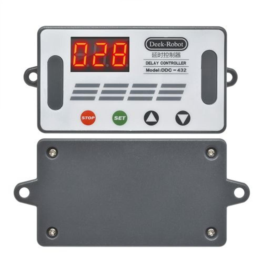 DC 1V-11V Dual MOS Time Delay Relay High Level Trigger LED Digital Display Cycle Time Timer Delay Switch Circuit 11V 11V 1-999