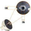 5 PCS Reliable Metal Knob Switch Stove Knob Assembly Control Knobs Kitchen Appliances Knob Replacements for AEZ72909008