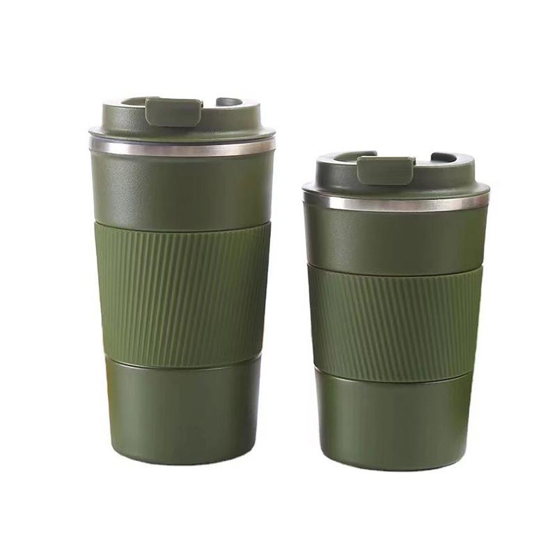 380ml 510ml Stainless Steel Coffee Cup Thermal Mug Garrafa Termica Cafe Copo Termico Caneca Non-slip Travel Car Insulated Bottle
