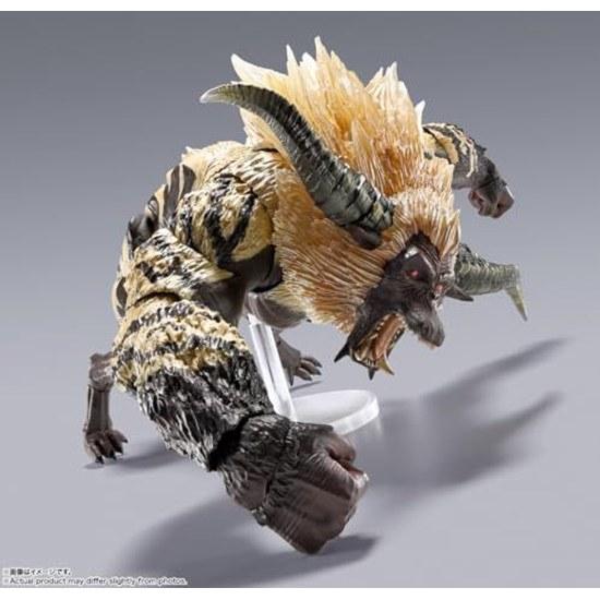 TAMASHII NATIONS S.H. MonsterArts Monster Hunter Series Enraged Rajang Approximately 200mm PVC ABS Painted Movable Figure