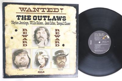LP Record WAYLON JENNINGS, WILLIE NELSON, JES - Wanted! The Outlaws AFL11321 RCA VICTOR US Country/Folk Used