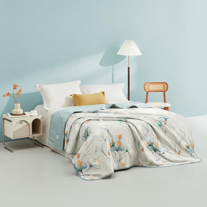 

LUOLAI Super Soft Cotton Washed Tussah Silk Quilt