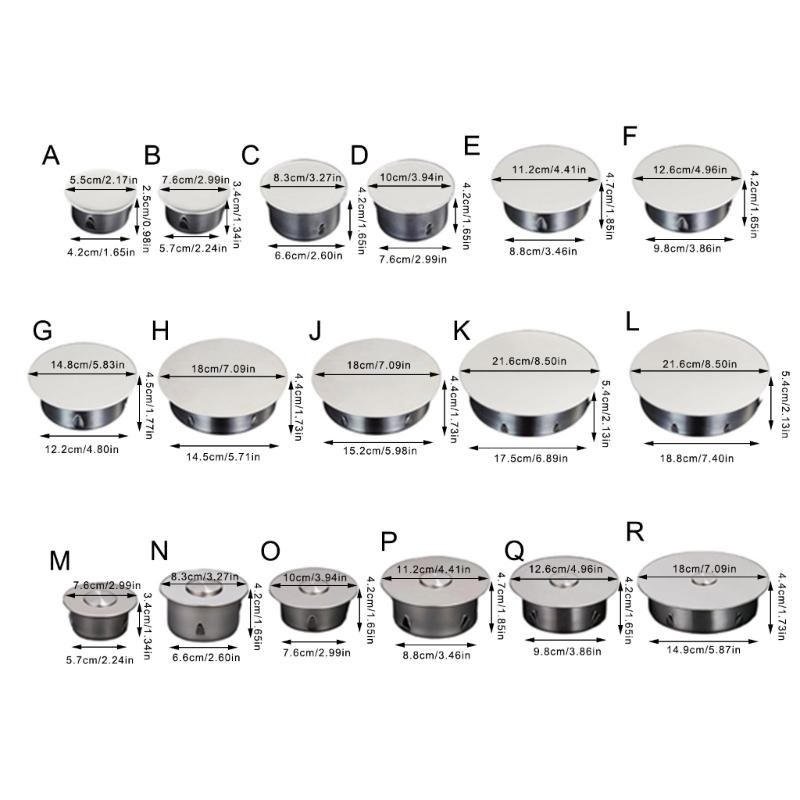 Odor Resistant Sink Drain Cover Steel Clog Easy Cap Multiple Size PVC Pipe Seal Easy Installs Pipe Sealing Cover for Home