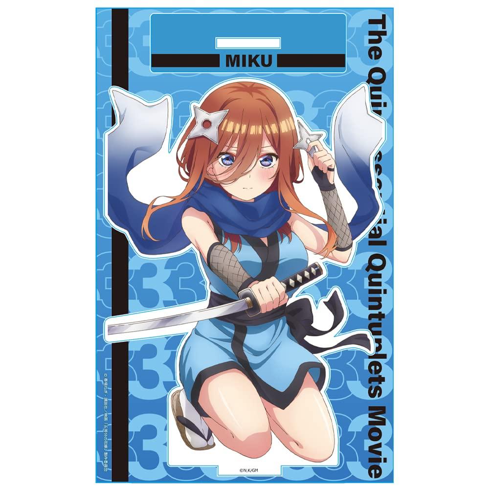 The Quintessential Quintuplets Acrylic Character Stand H Miku Kunoichi movie [Nakano ver.]