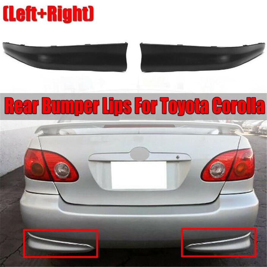 Rear Bumper Lips For Toyota Corolla 2003-2008