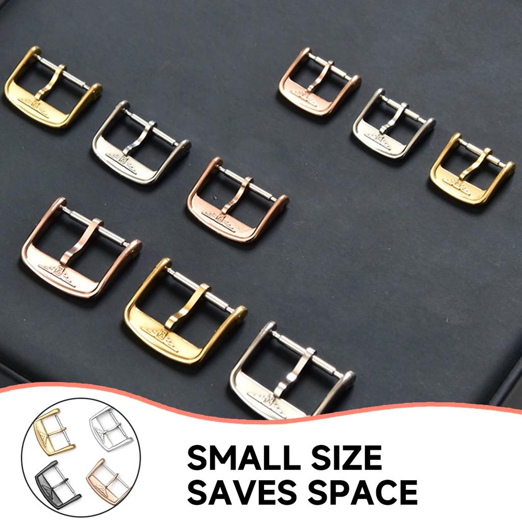 12mm 14mm 16mm 18mm Stainless Steel Watch Buckle Watch Clasp Adapted To L2L4 Jialan Majestic Luya Buckle Pin Watch Accessories