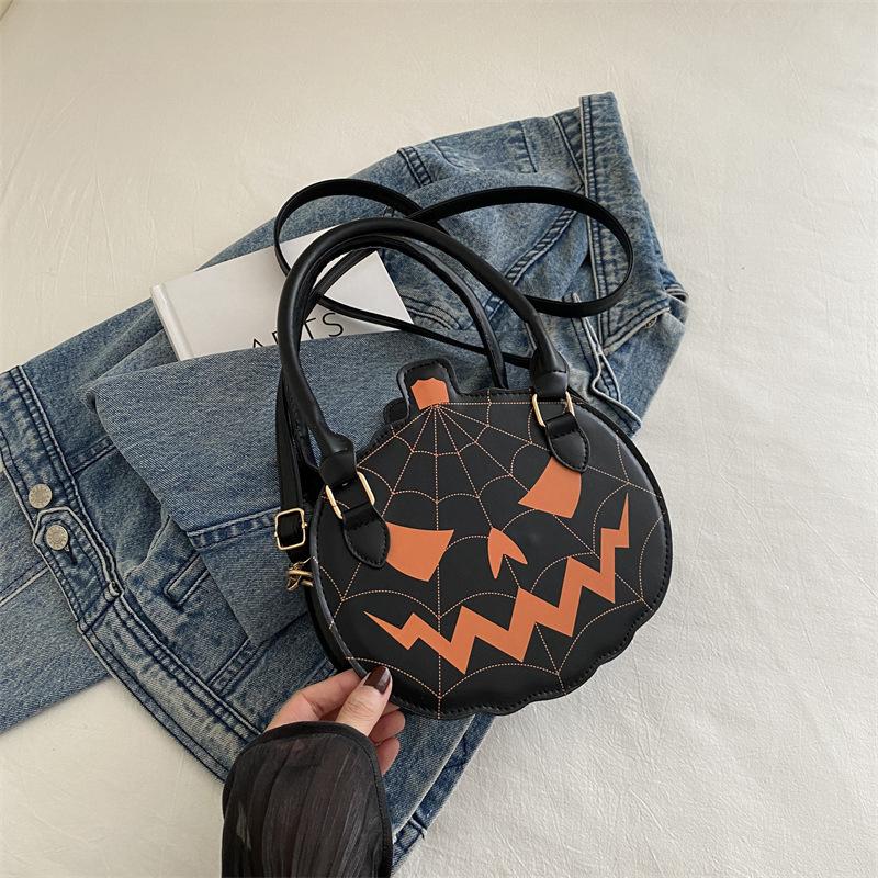 2025 Autumn New Fashion Foreign Trend Casual Messenger Bag Trend Large Capacity Beautiful Personality Small Round Bag