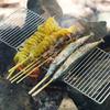 Rusts Resistant Stainless Steels BBQ Net, Foldable Barbecue Net for Convenient Storage and Travel Camping Grill Mesh Net