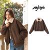 MJ STYLE Women's Winter Lapel Quilted Jacket