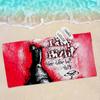 Pop Hot Band L-Limp Bizkit Anime Beach Swimming Towel Soft Absorbent Washcloth Children's Gifts For Kids Travel Camping Gym