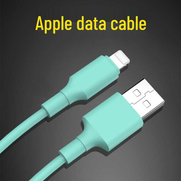 1m Essential Liquid Silicone Fast Charging Cable for Apple Devices