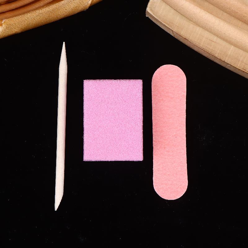 5/20 Set Nail Tool Kit, Mini Nail Files, Polishing Pads, And Sticks, Suitable For Diy Jewelry Polishing And Nail Care