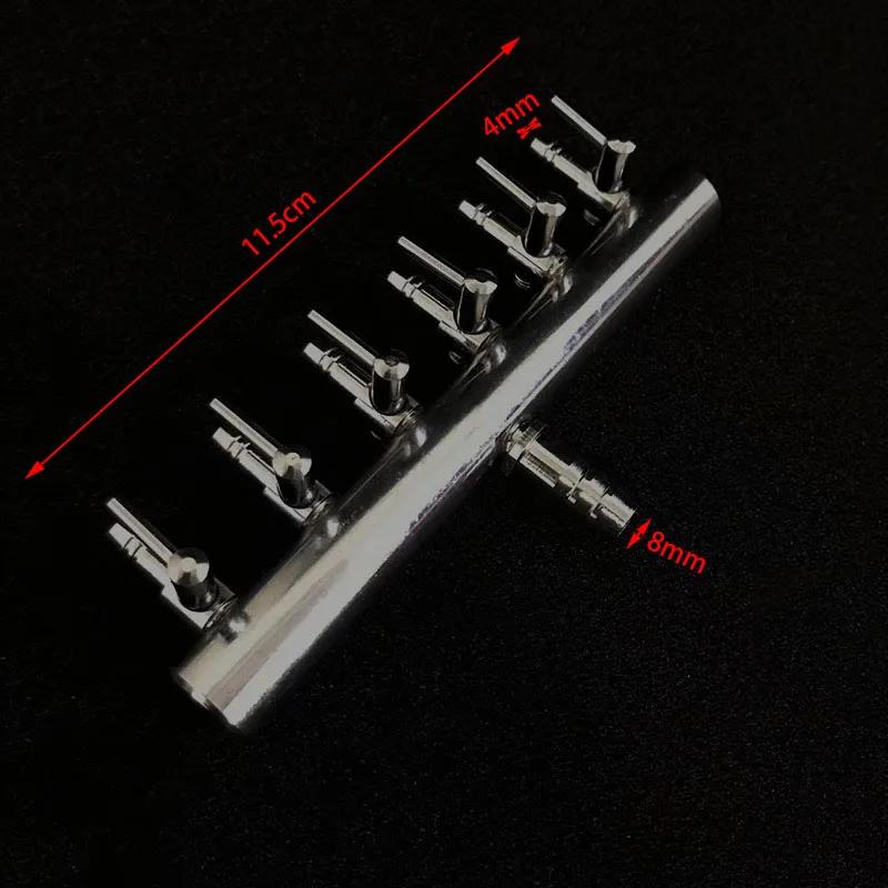 2 4 6 8 10 Ways Aquarium Air Splitter Valve Fish Tank Air Pump Flow Distributor Pump Valve Tap Lever Control Switch Valve