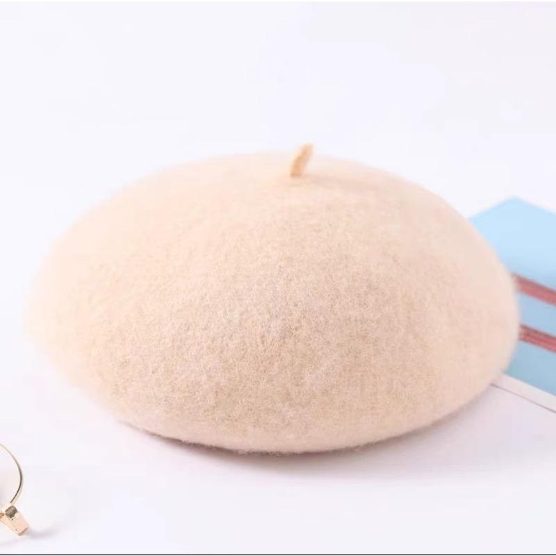 

Женский берет в британском ретро-японском стиле, однотонная шляпа