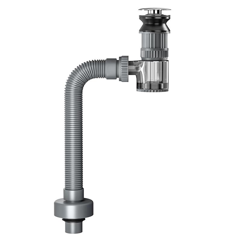 MEJUE Pop-Up Basin Drain & Odor-Proof Waste Pipe Kit